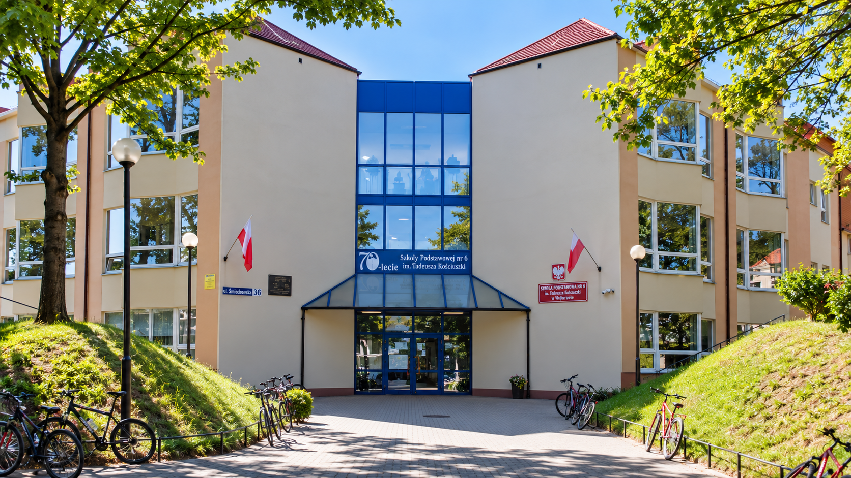 Budynek Szkoły Podstawowej nr 6 w Wejherowie